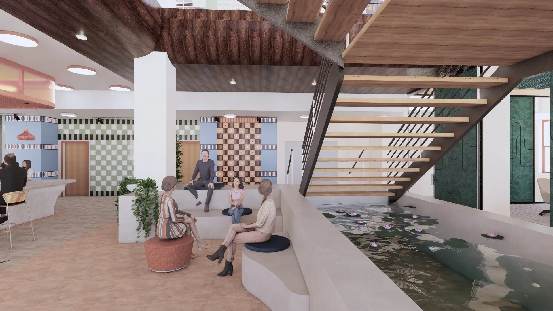 Courtyard Seating