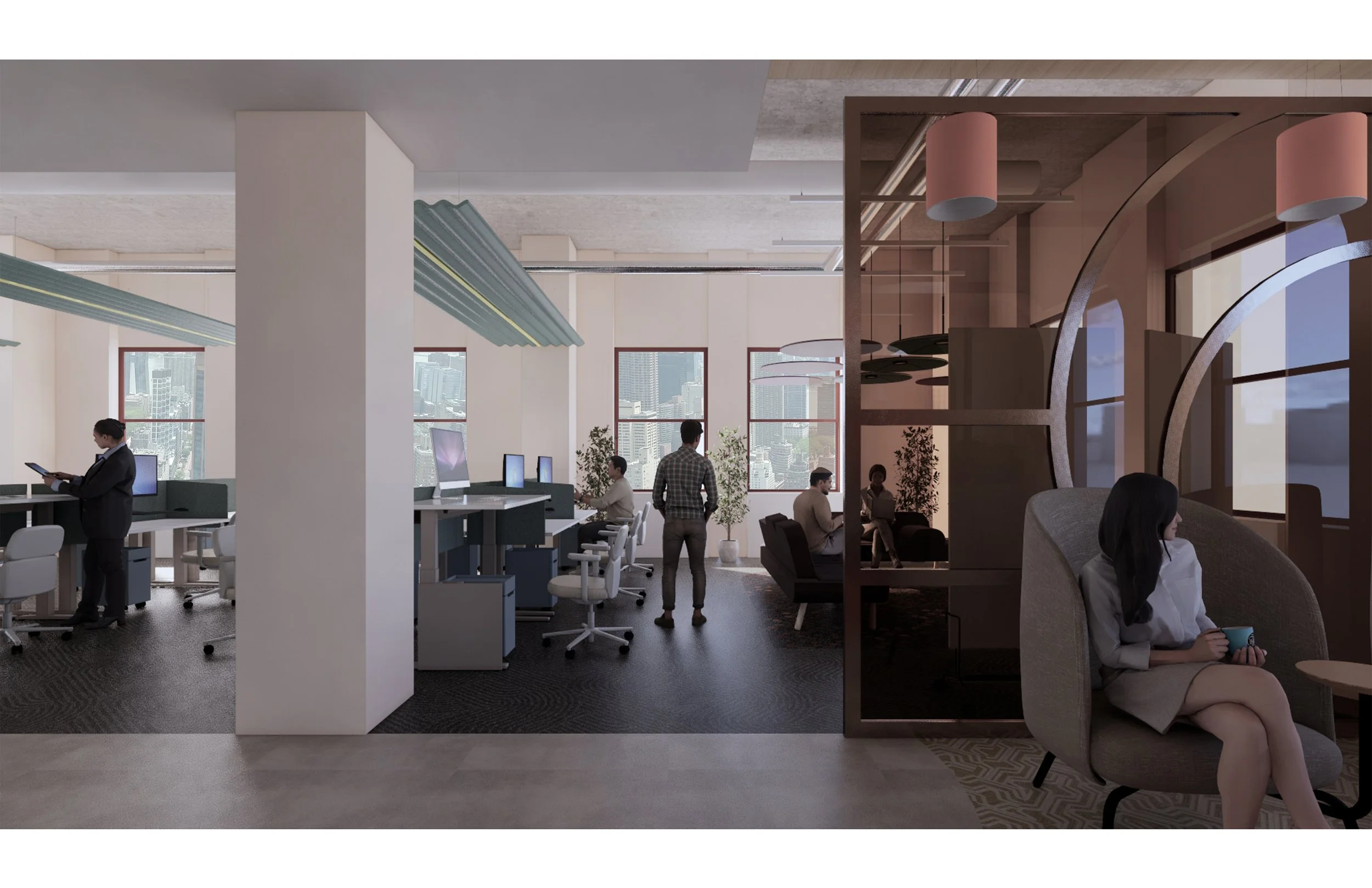 The Co-working Office Space
